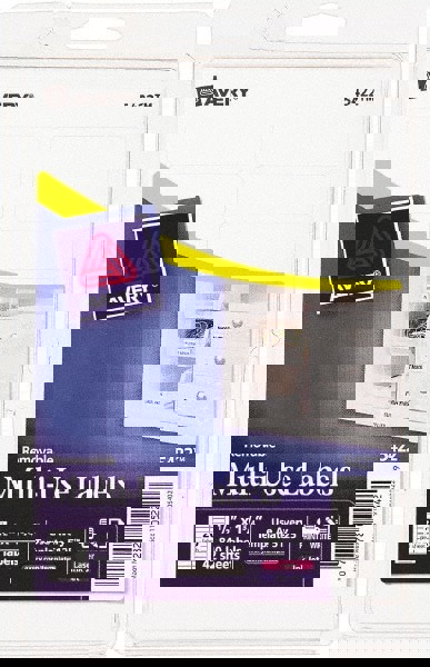 Removable Multi-Use Labels, Inkjet/Laser Printers, 0.5 x 1.75, White, 20/Sheet, 42 Sheets/Pack, (5422)